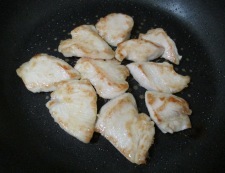 鶏むね肉のマヨ照り焼き　調理④