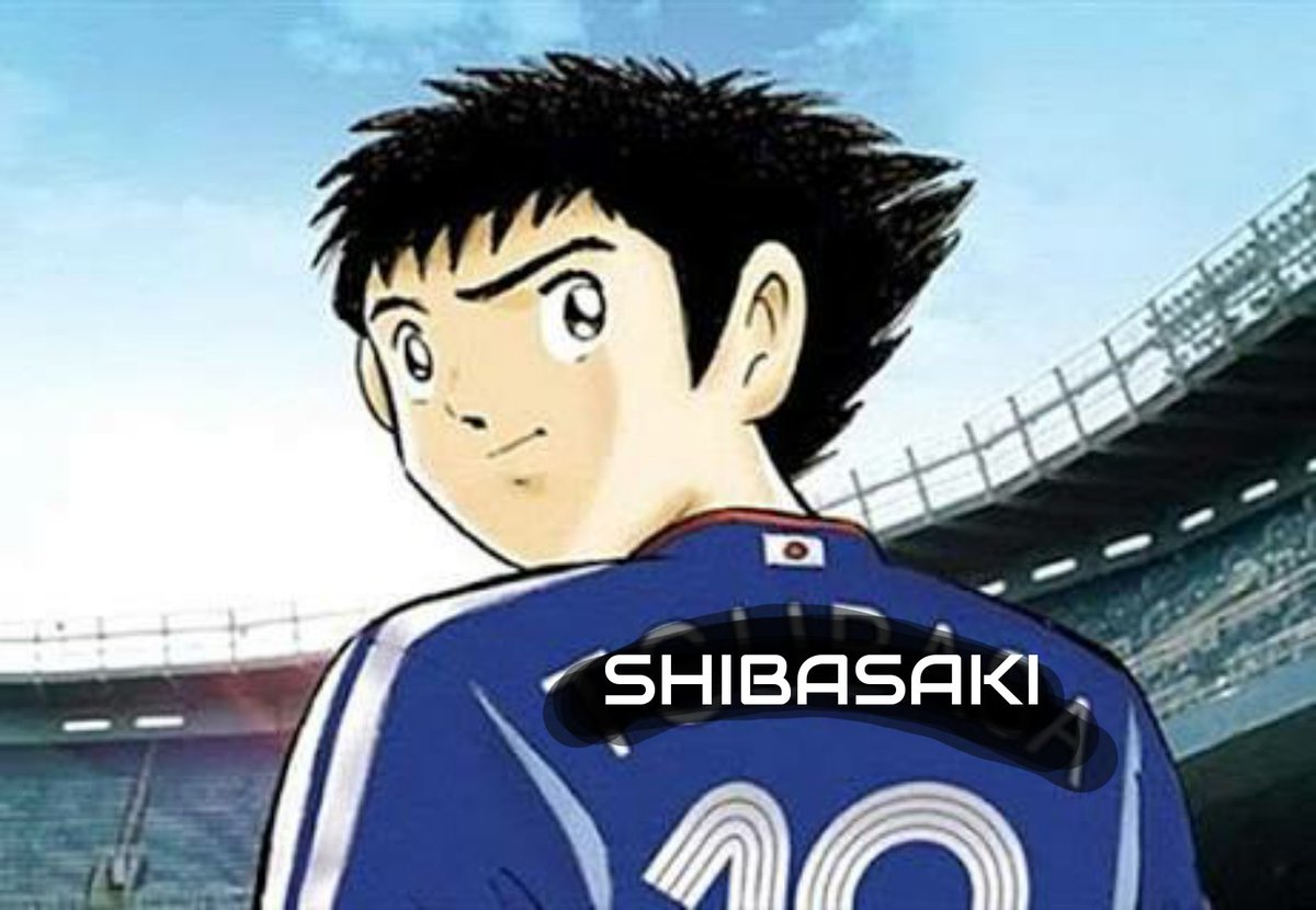 Shibasaki ser o No 10, coincidência ser o mesmo número do Tsubasa