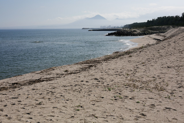 白砂青松の弓ヶ浜サイクリングコース皆生海岸ルート