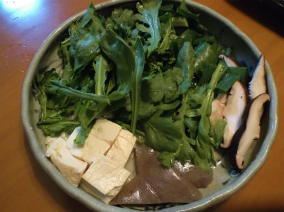 １１．１９湯豆腐の具材