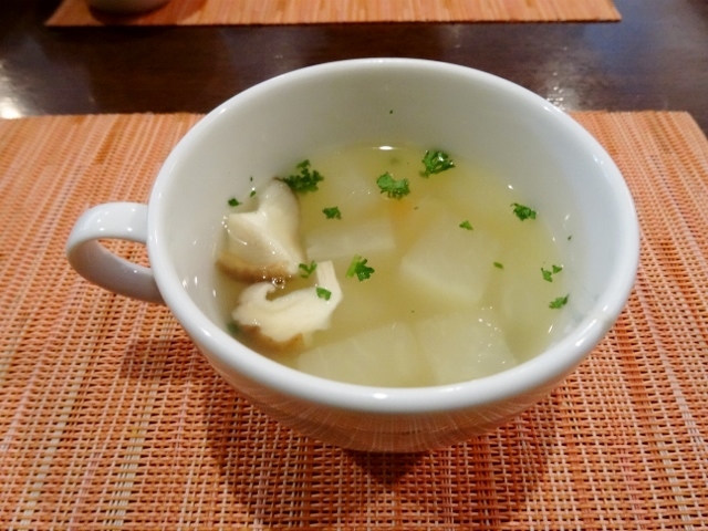 カフェ・ド・アライブ　ランチA　スープ