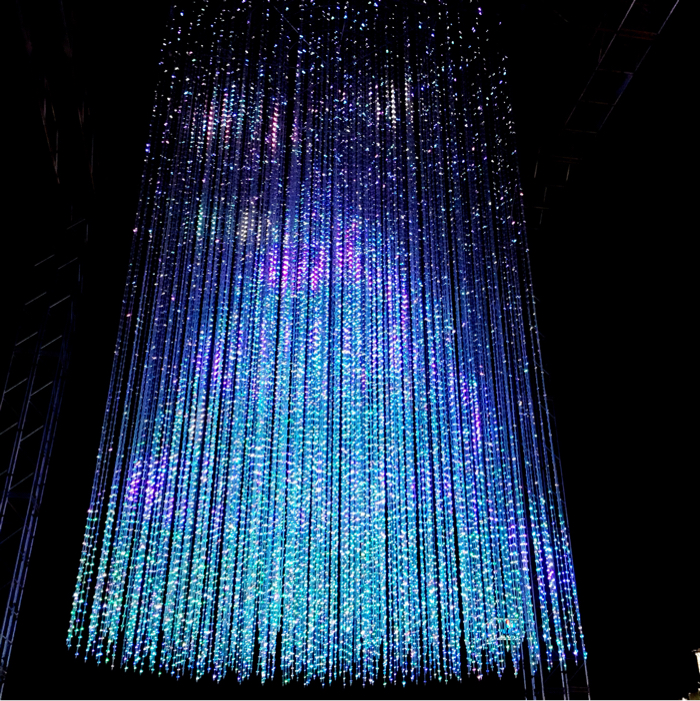 徳島LEDアートフェスティバル リバーサイドクリスタルツリー