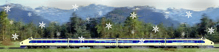 0:系新幹線と雪