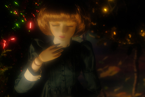 PARABOX、47グレーテルの閉眼ヘッドをメイクした、眠る乙女、葉子。クリスマスの夜に。