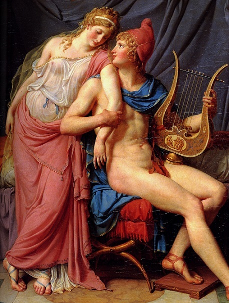 ジャック＝ルイ・ダヴィッド　『ヘレネーとパリス』1788年