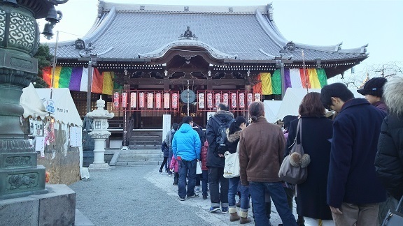本覚寺の参拝