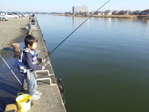 土浦港でワカサギ釣り (18)