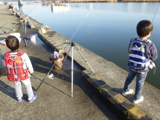 土浦港でワカサギ釣り (32)
